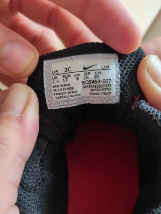 Bambas Nike bebé talla 17