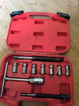 Kit escariador culata inyectores
