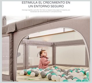 Parque infantil XXL 180x120x65 cm