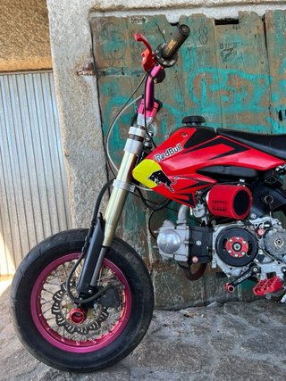 Pit Bike IMR Motocross Roja y Rosa