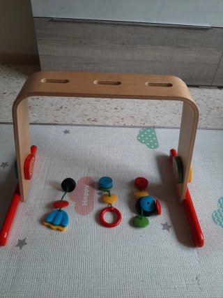 Gimnasio Bebé de madera