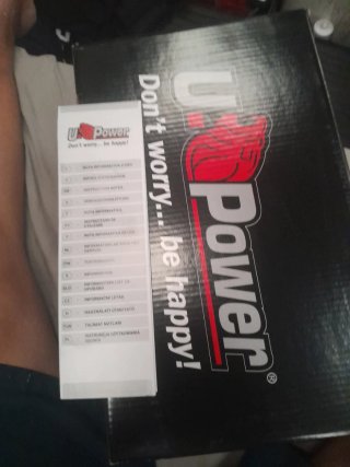 Zapatos de seguridad UPower negros