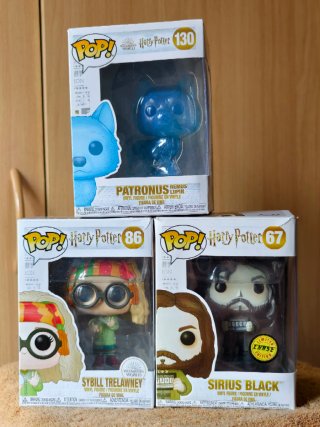 Lote de 3 Funkos - Harry Potter
