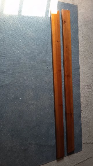 2 Modelos-Cabecero y piecero de madera (1m y 1.1m)
