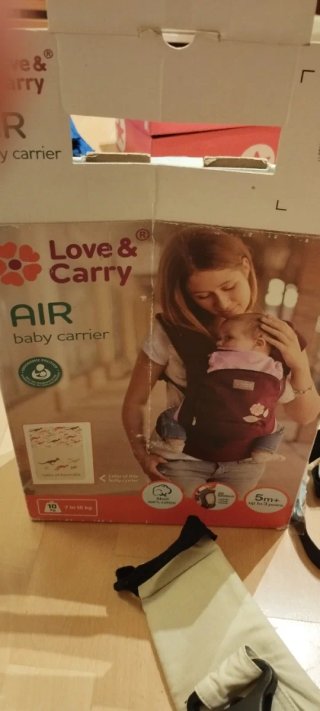 Mochila Portabebés Love & Carry AIR