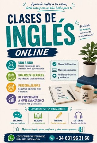 Clases de inglés online