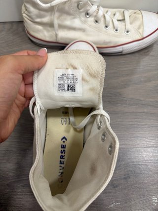 Converse Blancas Caña Alta