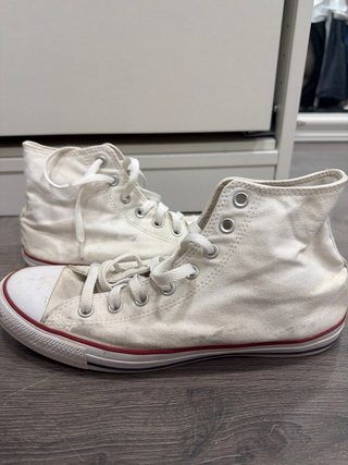 Converse Blancas Caña Alta