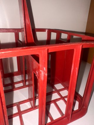 Portabottiglie Cinzano rosso