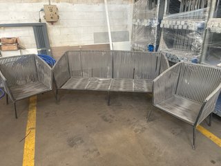 Conjunto jardin aluminio