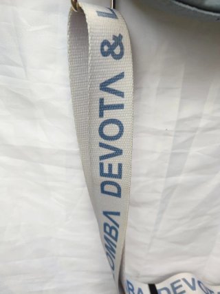 Bolso Lomba Devota gris claro tela