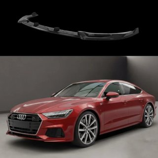Añadido spoiler delantero Audi A7 C8 SLine Negro B