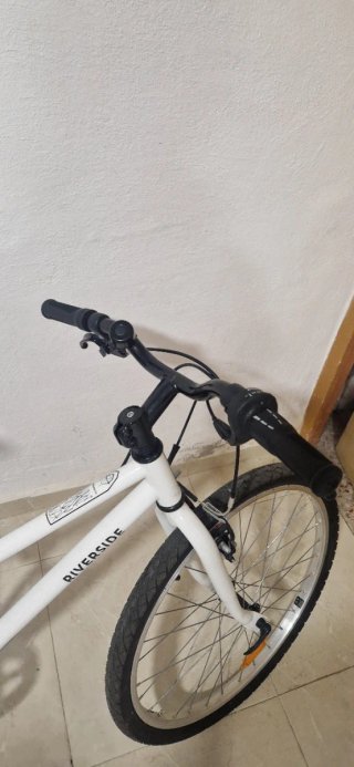 Bicicleta Riverside niña blanca