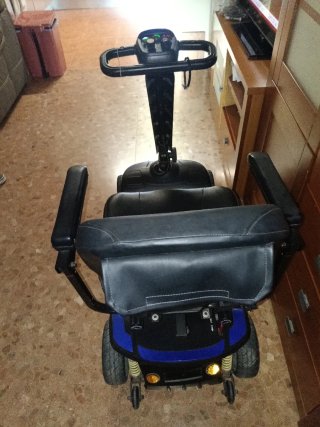 Scooter movilidad reducida negro/azul