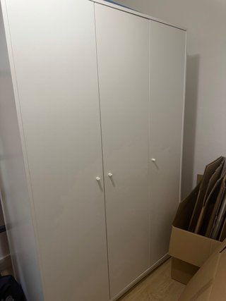 Armario blanco 3 puertas