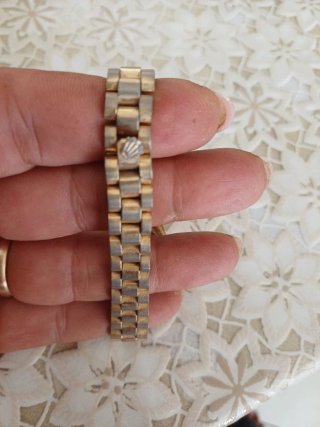 Orologio donna Rolex oro e argento