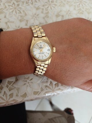 Orologio donna Rolex oro e argento