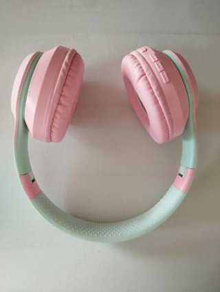 Auriculares Inalámbricos Bluetooth Rosa y Verde