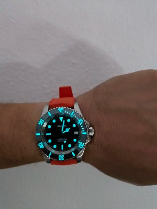 PHYLIDA Diver Automático NH35 | Zafiro | Cerámica