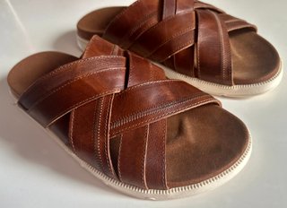 Sandalias Piel LNSU Marrón Talla 43