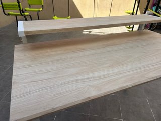 Escritorio Ikea Madera y Metal