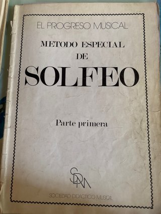 Libro de Solfeo: El Progreso Musical