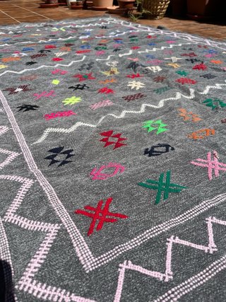 Alfombra tribal grandes dimensiones