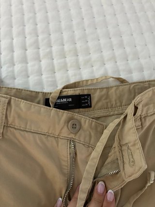 Bermudas Pull&Bear Blancas y Beige