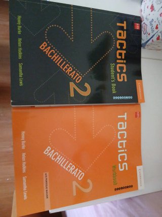 Libro inglés bachillerato Tactics