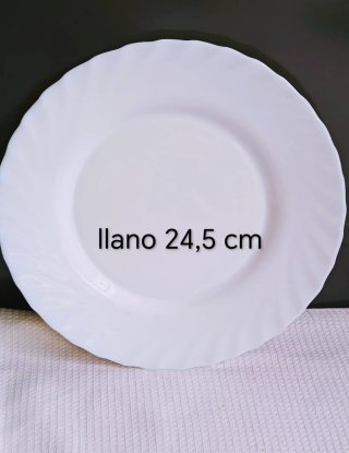 16 Platos tipo Arcopal (2 modelos)