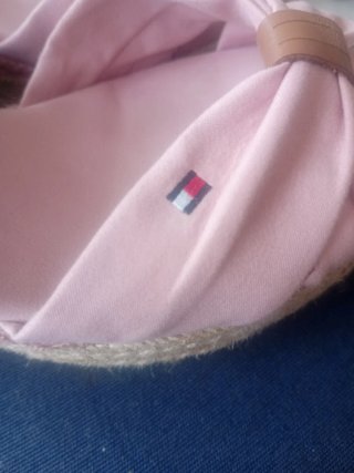 Sandalias cuña Tommy Hilfiger rosas