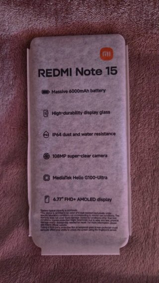 Xiaomi Redmi Note 15