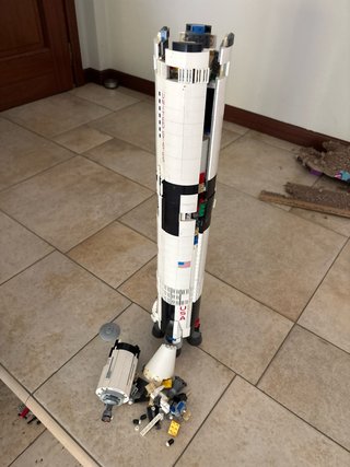 Lego Saturn V - Modello Iconico
