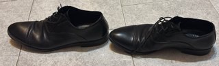 Scarpe Uomo Pelle Nera N.43 Duo Signature