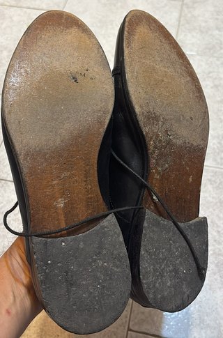 Scarpe Uomo Pelle Nera N.43 Duo Signature
