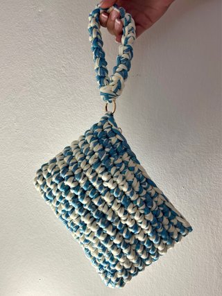 Pochette uncinetto fatta a mano