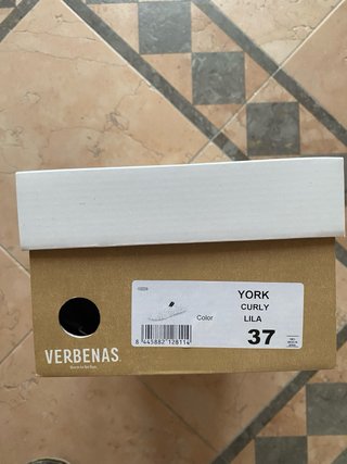 Pantofole Verbenas pelo riccio lilla Tg 37