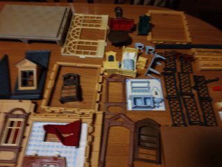 Lote piezas mansión victoriana Playmobil