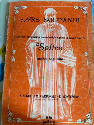 Libro de Solfeo Ars Solfandi