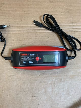 Cargador Bateria Ferve F-2505 6/12V 2/4A