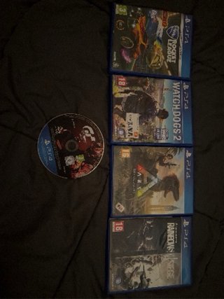 Juegos PS4: Rocket League, Watch Dogs 2, ARK, Rain