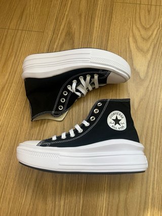 Zapatillas Converse plataforma negras