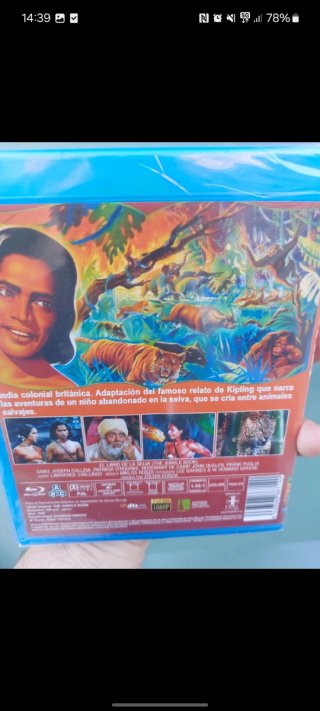Blu-ray El Libro de la Selva (Español)
