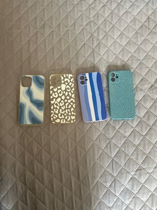 Fundas iPhone 12 (4 unidades)