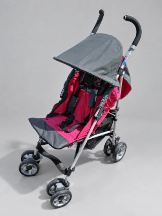 Silla de paseo Jané Energy roja y gris