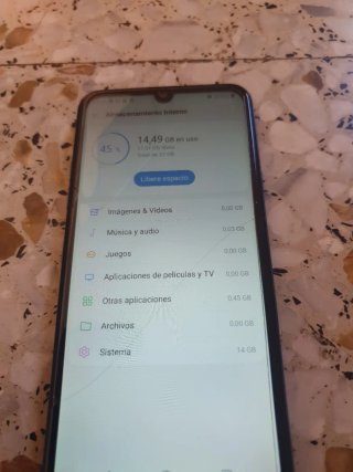 LG K40 Negro