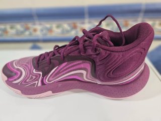 Zapatillas Under Armour Spawn 6 Mid Morado Rosa