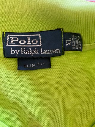 Polo Ralph Lauren Uomo XL Verde Lime