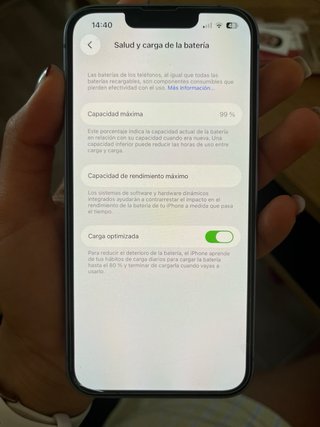 iPhone 14 Argento 99% Batteria
