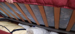Sofá Cama 3 Plazas Rojo